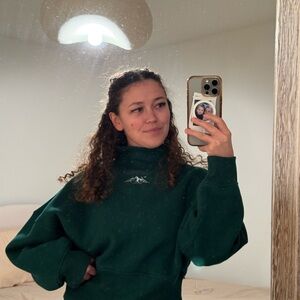 Wild Fable Dark Green Turtleneck Sweater